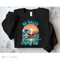 Summer Beach Be Salty Stay Lit Matthew 51314 Sweatshirt thumb 2