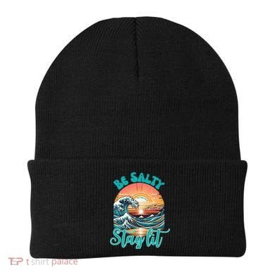 Summer Beach Be Salty Stay Lit Matthew 51314 Beanie