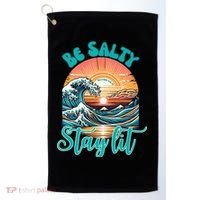 Summer Beach Be Salty Stay Lit Matthew 51314 Golf Towel thumb 0