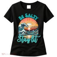 Summer Beach Be Salty Stay Lit Matthew 51314 Women's T-Shirt thumb 0