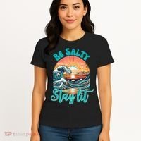 Summer Beach Be Salty Stay Lit Matthew 51314 Women's T-Shirt thumb 4