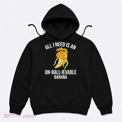 Snake Banana Ball Python Hoodie