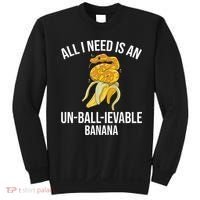 Snake Banana Ball Python Sweatshirt thumb 0