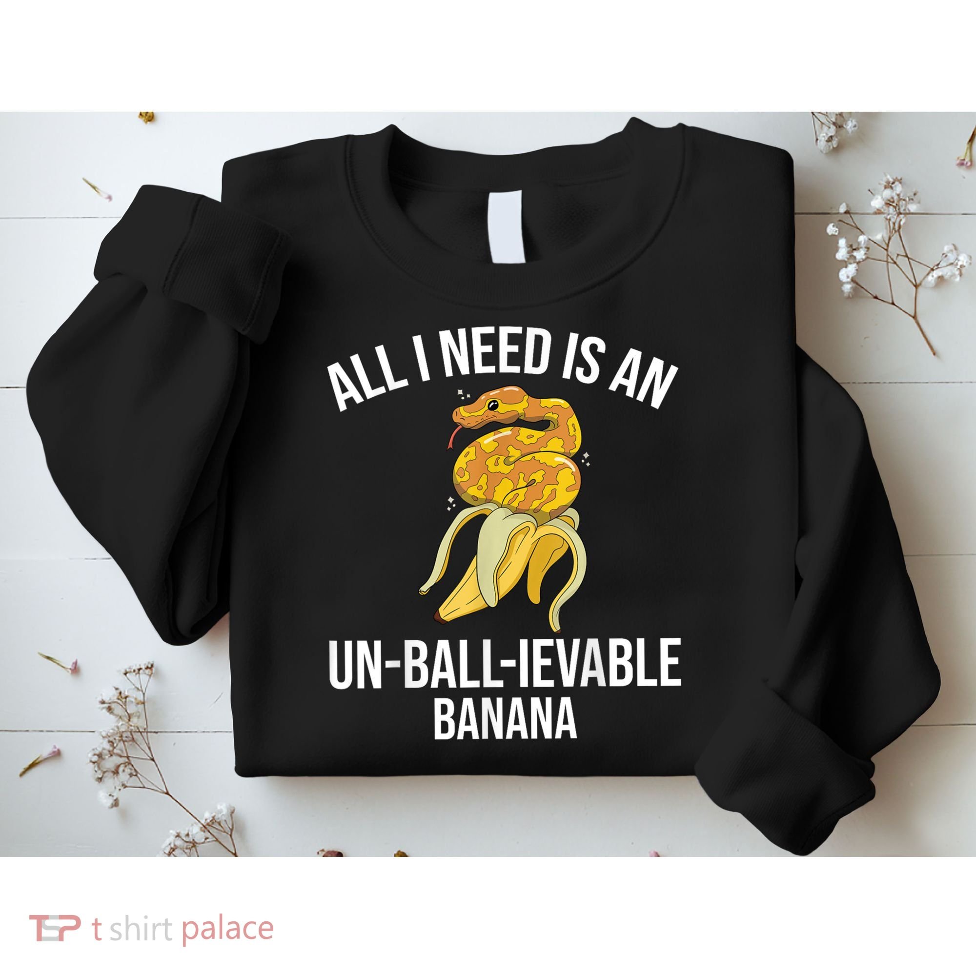 Snake Banana Ball Python Sweatshirt