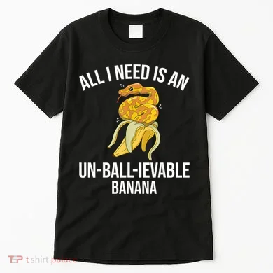 Snake Banana Ball Python Tall T-Shirt