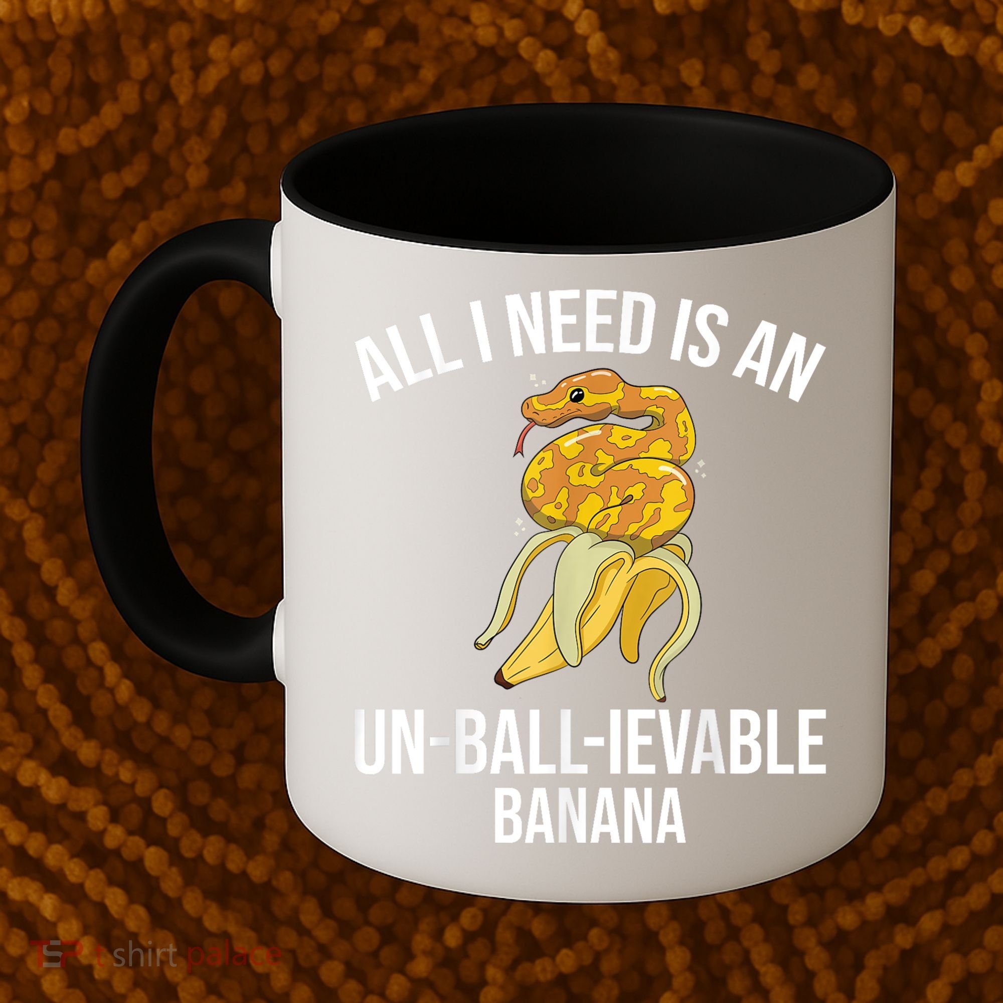 Snake Banana Ball Python Coffee Mug