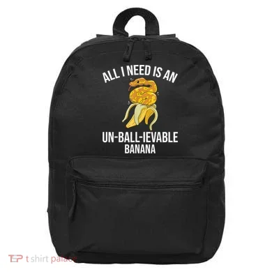 Snake Banana Ball Python 16 in Basic Backpack