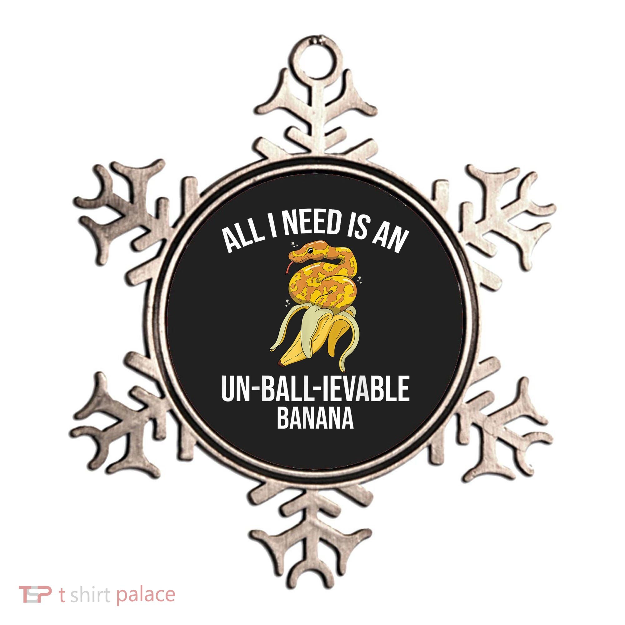 Snake Banana Ball Python Ornament