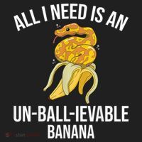 Snake Banana Ball Python Golf Towel thumb 3