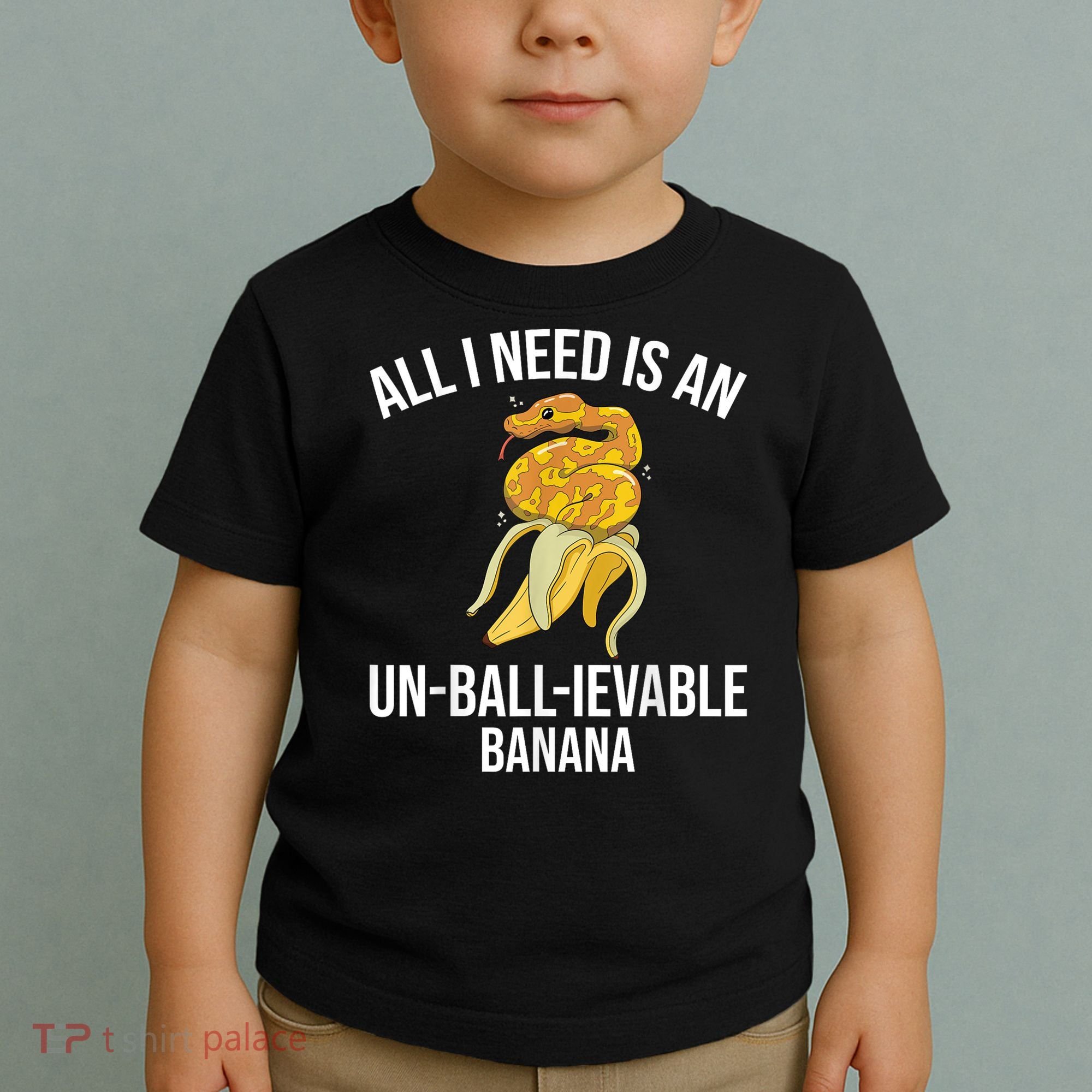 Snake Banana Ball Python Toddler T-Shirt