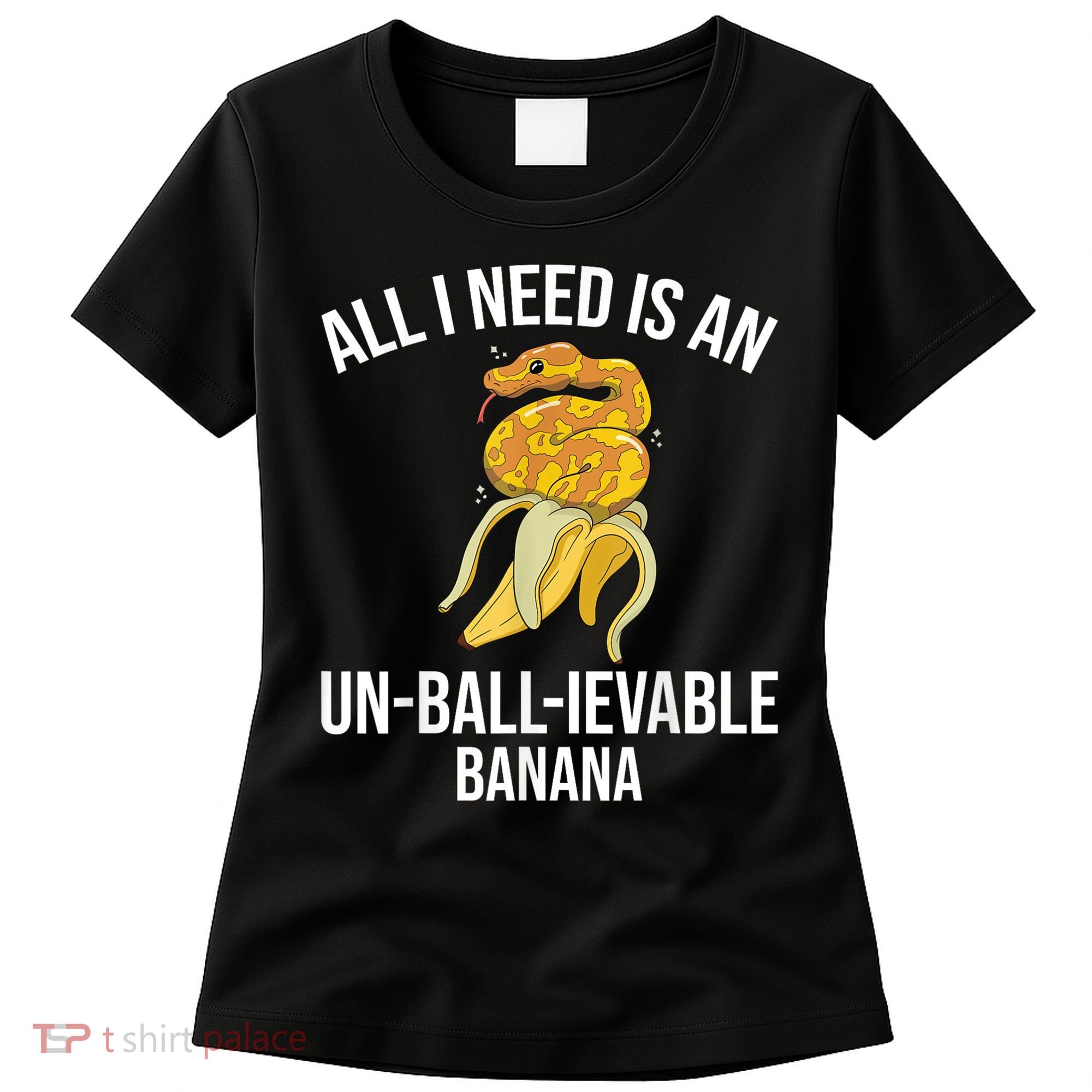 Snake Banana Ball Python Women's T-Shirt