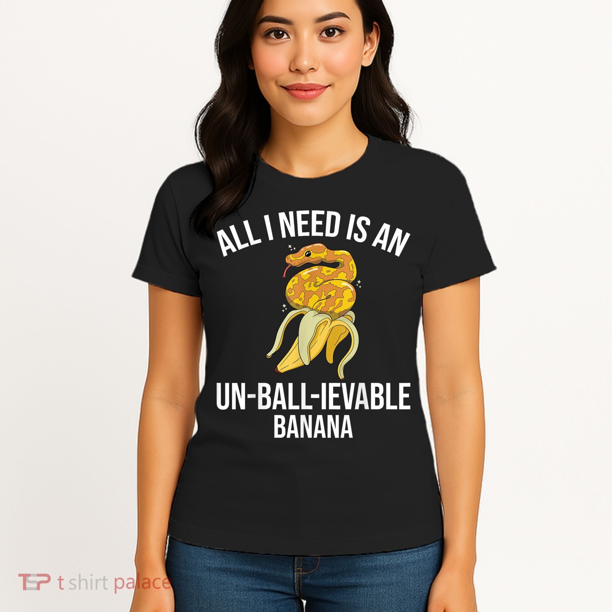 Snake Banana Ball Python Women's T-Shirt