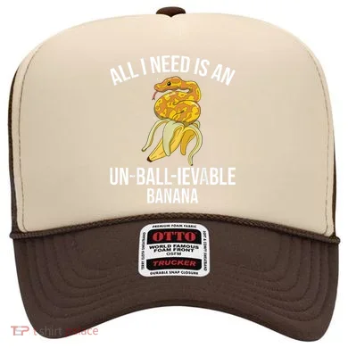 Snake Banana Ball Python Hat