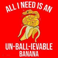 Snake Banana Ball Python Santa Hat thumb 1
