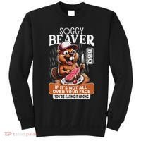 Soggy Beaver Barbecue Bbq Dirty Funny Humor Beaver Lover Sweatshirt thumb 0