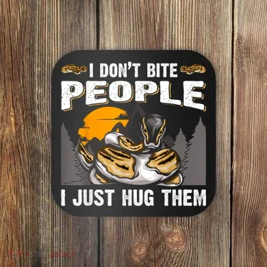 Snake Banana Ball Python Coaster