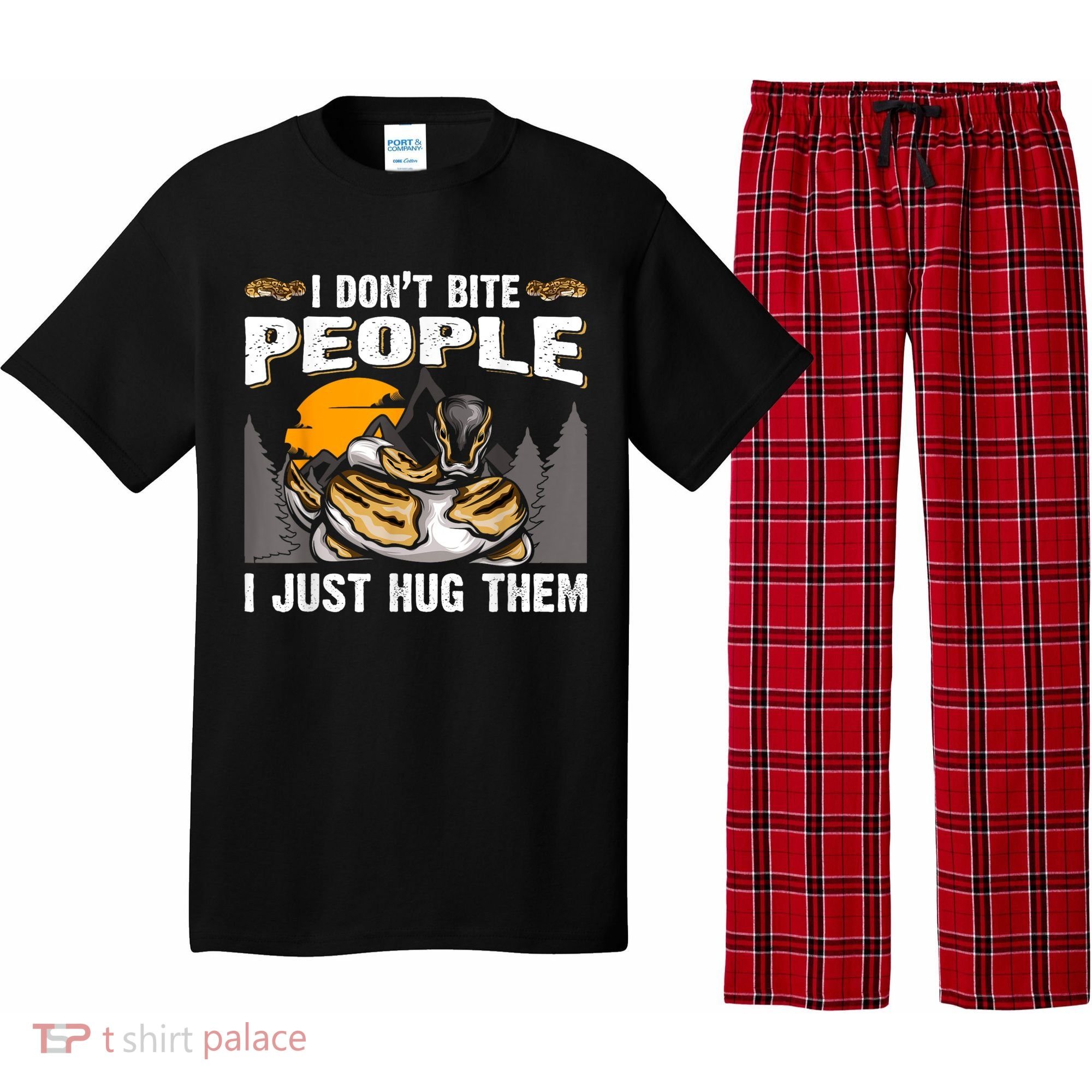 Snake Banana Ball Python Pajama Set