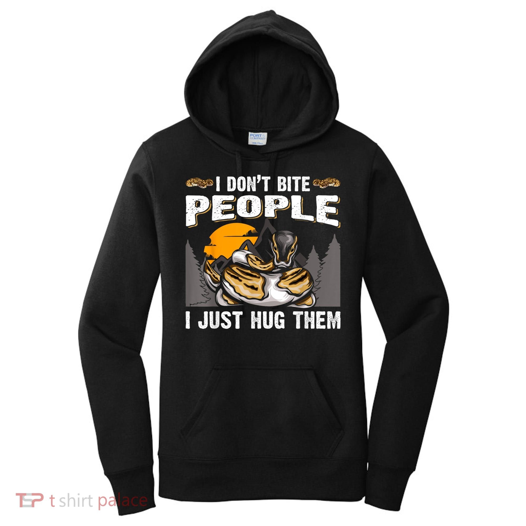 Snake Banana Ball Python Women's Hoodie