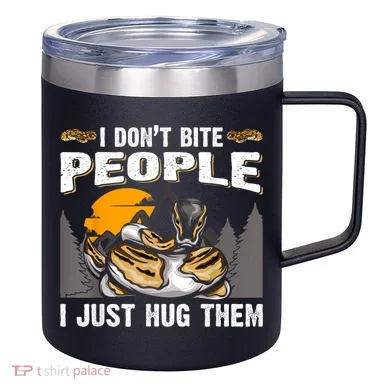 Snake Banana Ball Python 12oz Stainless Steel Coffee Mug