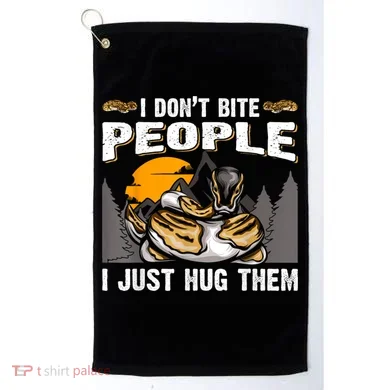 Snake Banana Ball Python Golf Towel