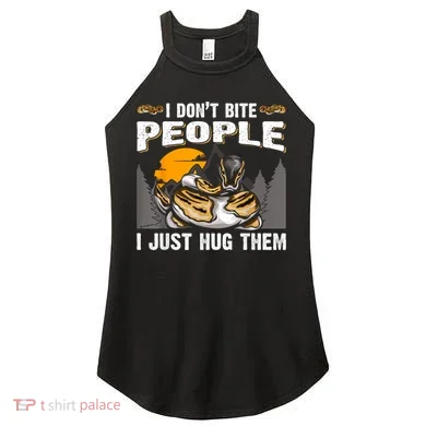Snake Banana Ball Python Women's Perfect Tri Rocker Tank