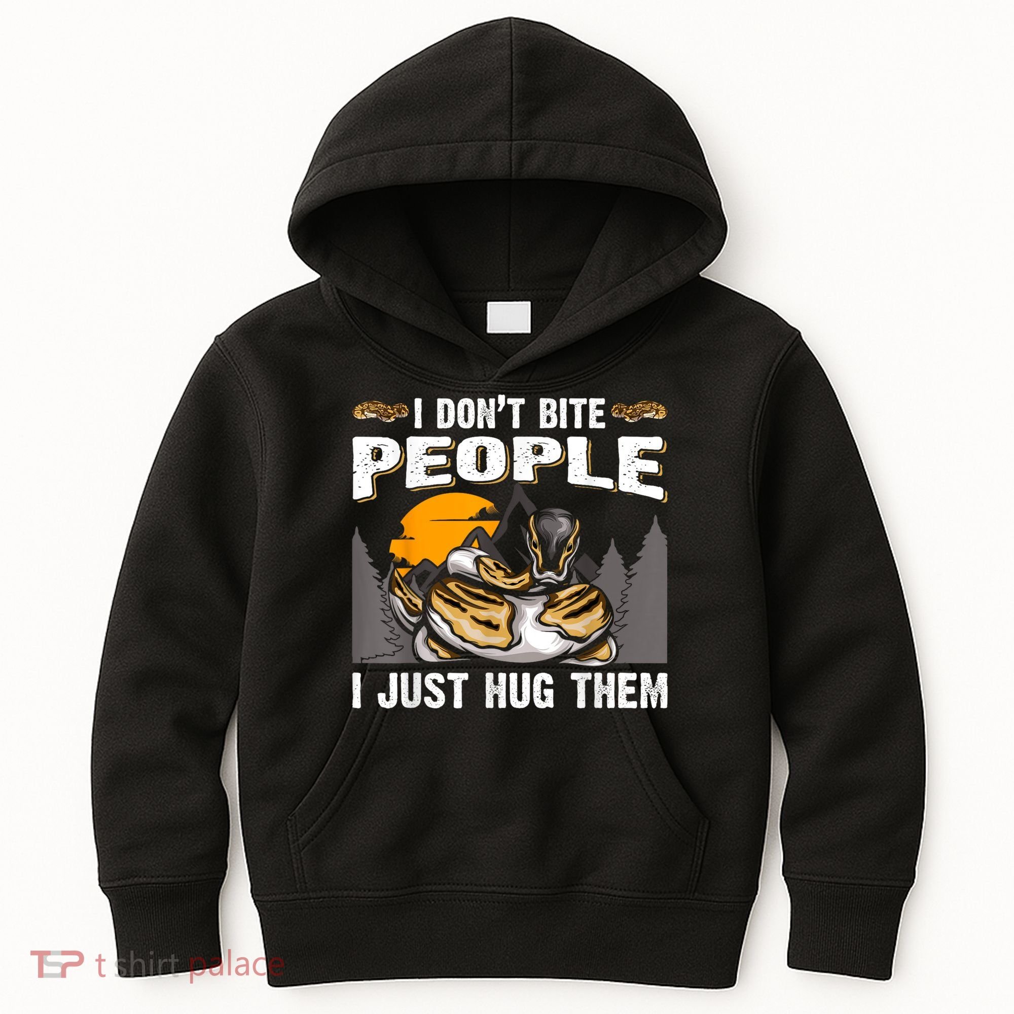 Snake Banana Ball Python Kids Hoodie