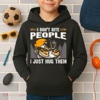 Snake Banana Ball Python Kids Hoodie thumb 2
