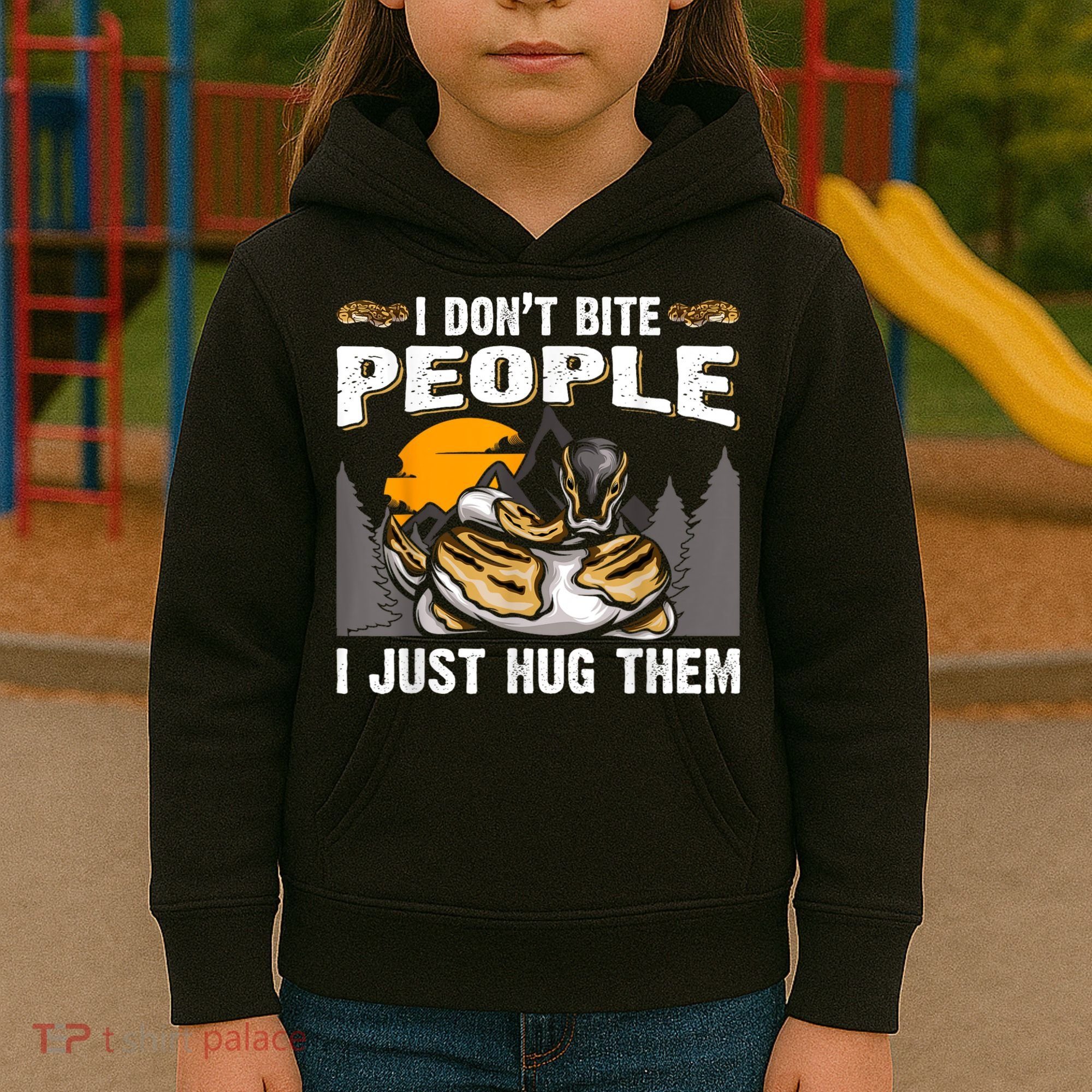 Snake Banana Ball Python Kids Hoodie