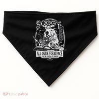 Soggy Beaver BBQ If It's Not All Over Your Face USA-Made Doggie Bandana thumb 0