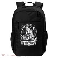 Soggy Beaver BBQ If It's Not All Over Your Face Backpack thumb 0