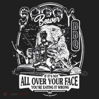 Soggy Beaver BBQ If It's Not All Over Your Face Hat thumb 2