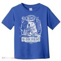 Soggy Beaver BBQ If It's Not All Over Your Face Toddler T-Shirt thumb 0