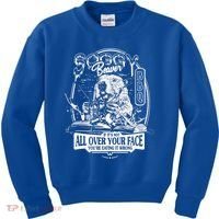 Soggy Beaver BBQ If It's Not All Over Your Face Kids Sweatshirt thumb 0