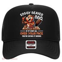 Soggy Beaver Bbq If It's Not All Over Your Face Cute Gift Hat thumb 0