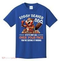 Soggy Beaver Bbq If It's Not All Over Your Face Cute Gift Kids T-Shirt thumb 0