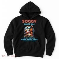 Soggy Beaver BBQ If It's Not All Over Your Face Beaver Hoodie thumb 0