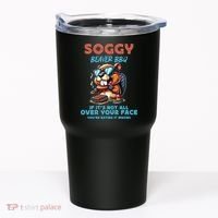 Soggy Beaver BBQ If It's Not All Over Your Face Beaver Tumbler thumb 0
