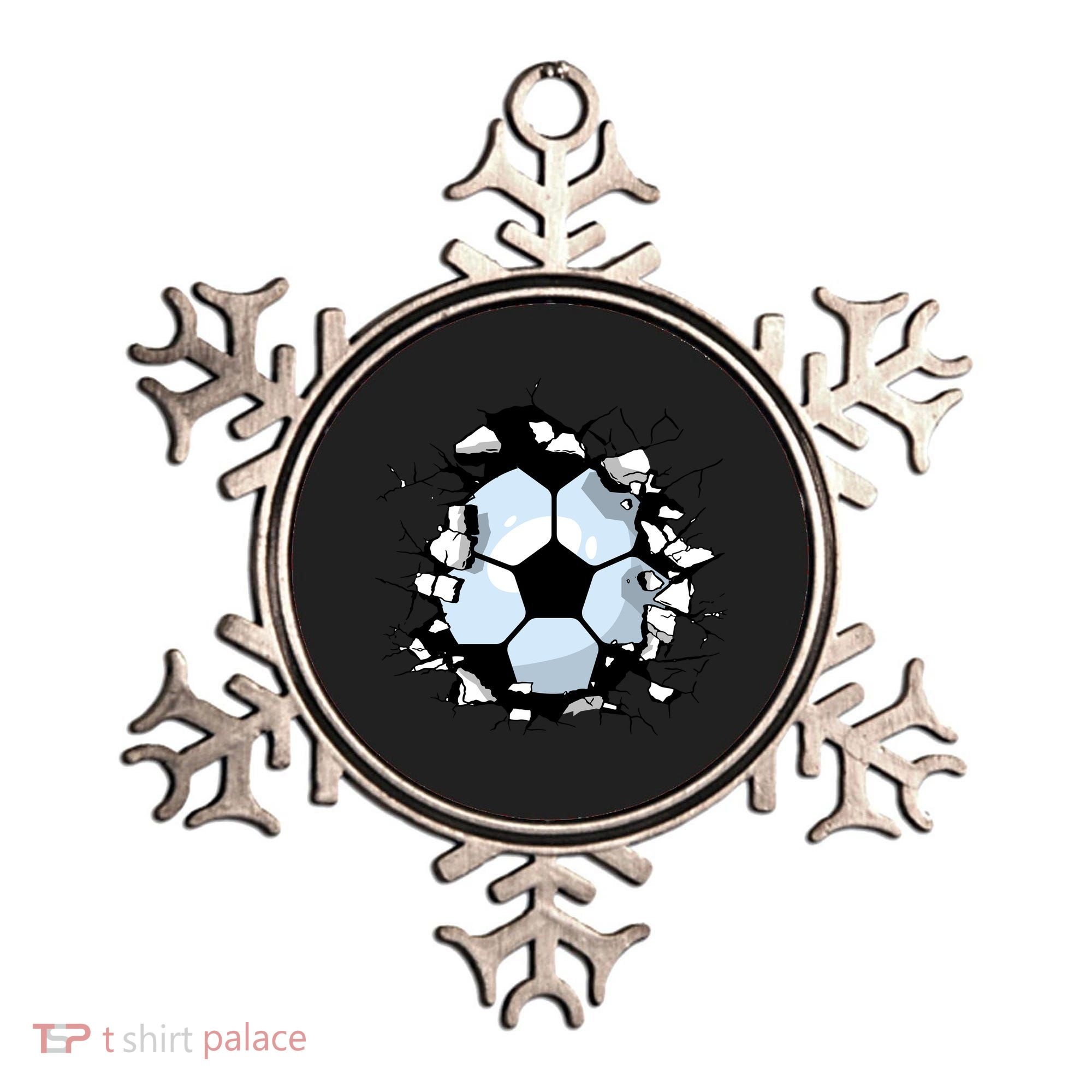 Soccer Ball Breakthrough Ornament
