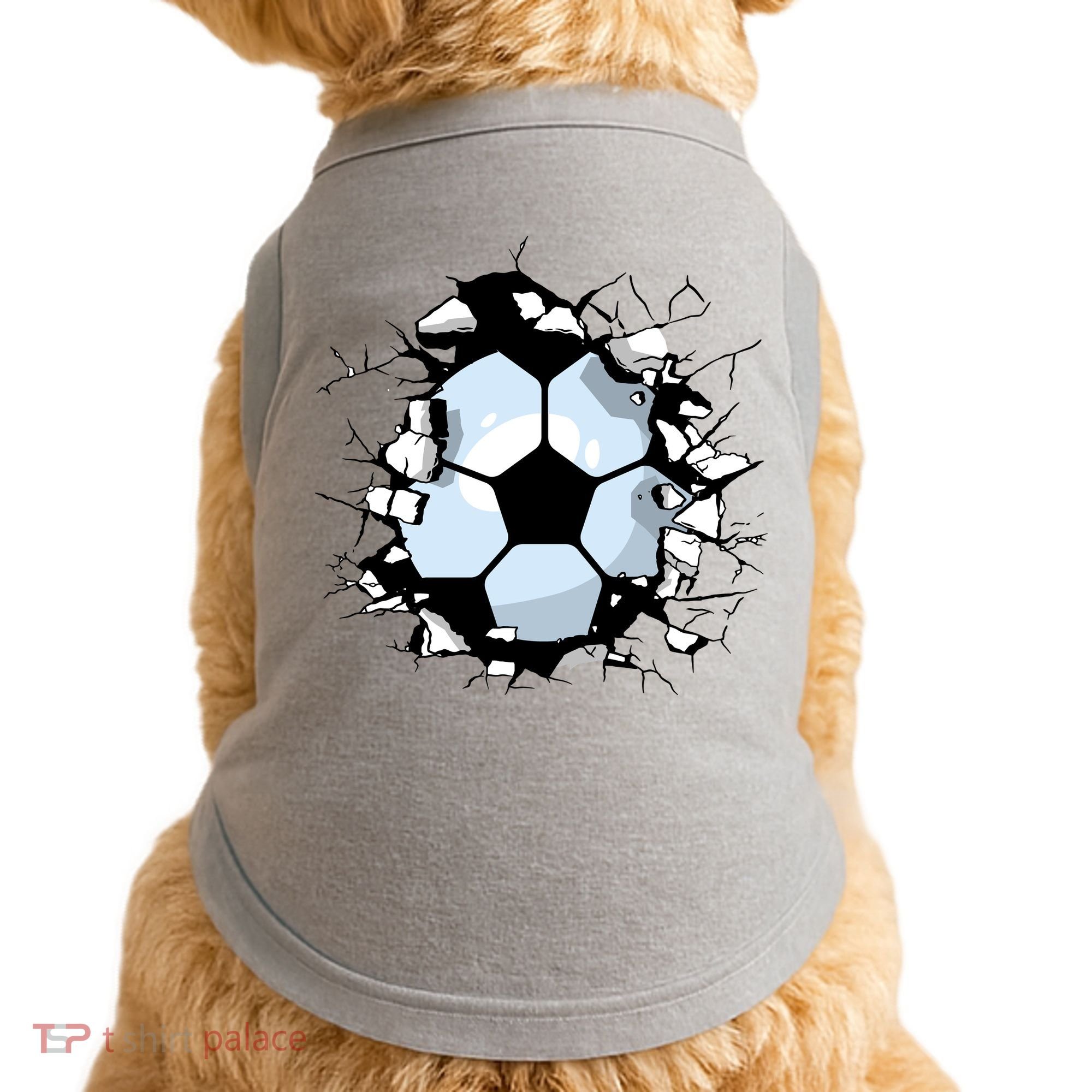 Soccer Ball Breakthrough Doggie Tank