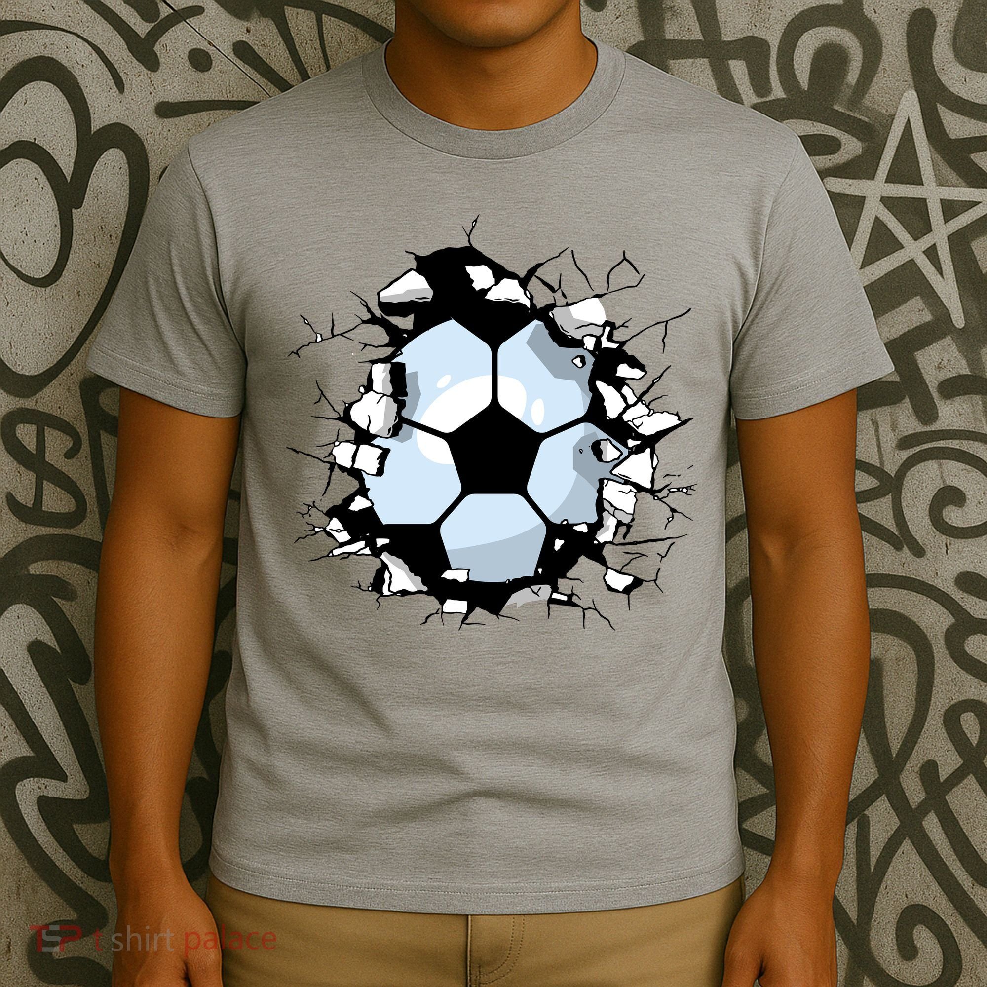 Soccer Ball Breakthrough T-Shirt