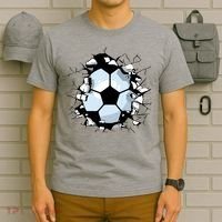 Soccer Ball Breakthrough T-Shirt thumb 6