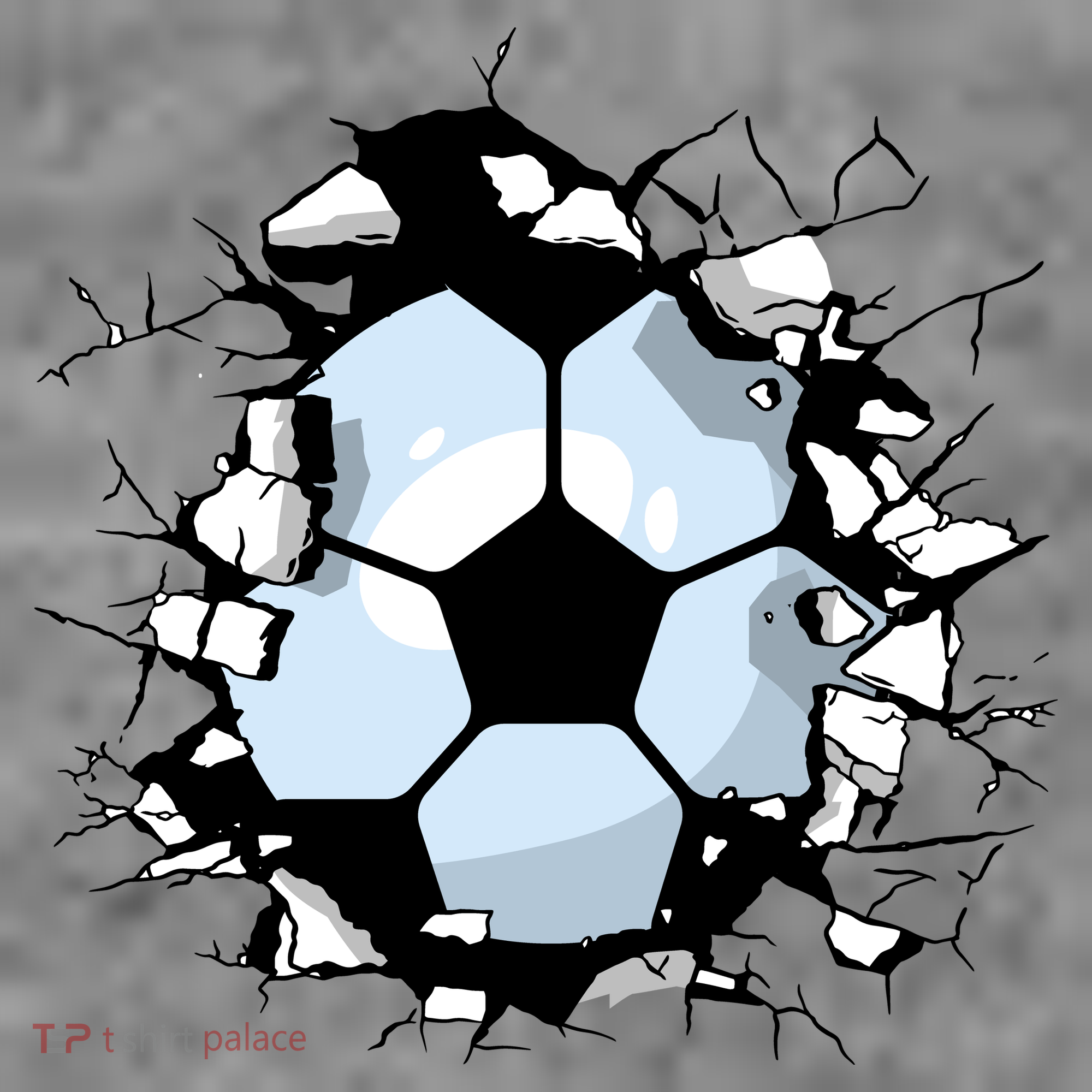 Soccer Ball Breakthrough Women's Hoodie