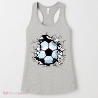 Soccer Ball Breakthrough Women's Tank Top thumb 0
