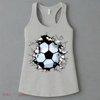 Soccer Ball Breakthrough Women's Tank Top thumb 3