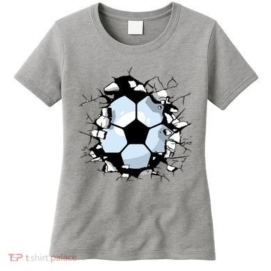 Soccer Ball Breakthrough Women's T-Shirt