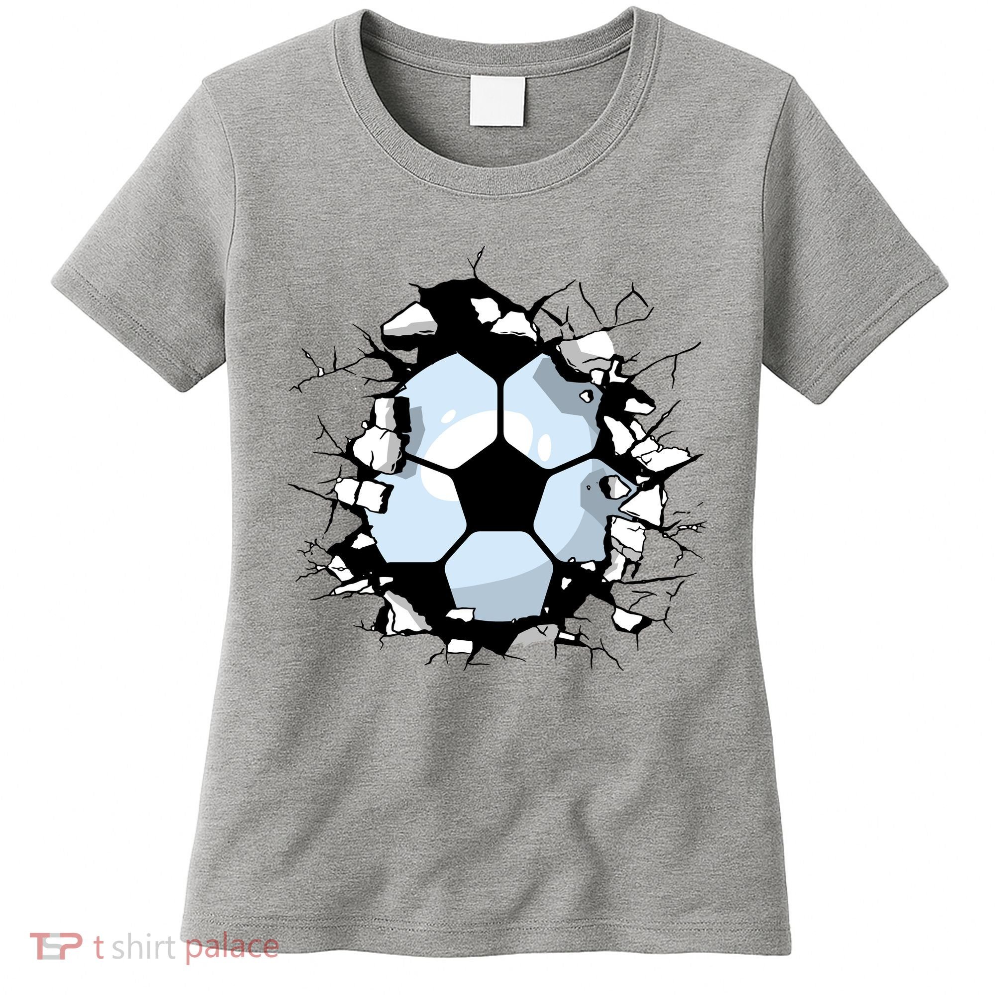 Soccer Ball Breakthrough Women's T-Shirt