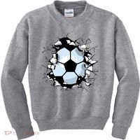 Soccer Ball Breakthrough Kids Sweatshirt thumb 0