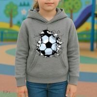 Soccer Ball Breakthrough Kids Hoodie thumb 3