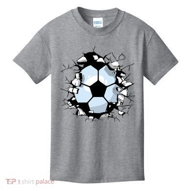 Soccer Ball Breakthrough Kids T-Shirt
