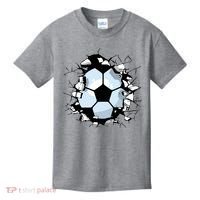 Soccer Ball Breakthrough Kids T-Shirt thumb 0